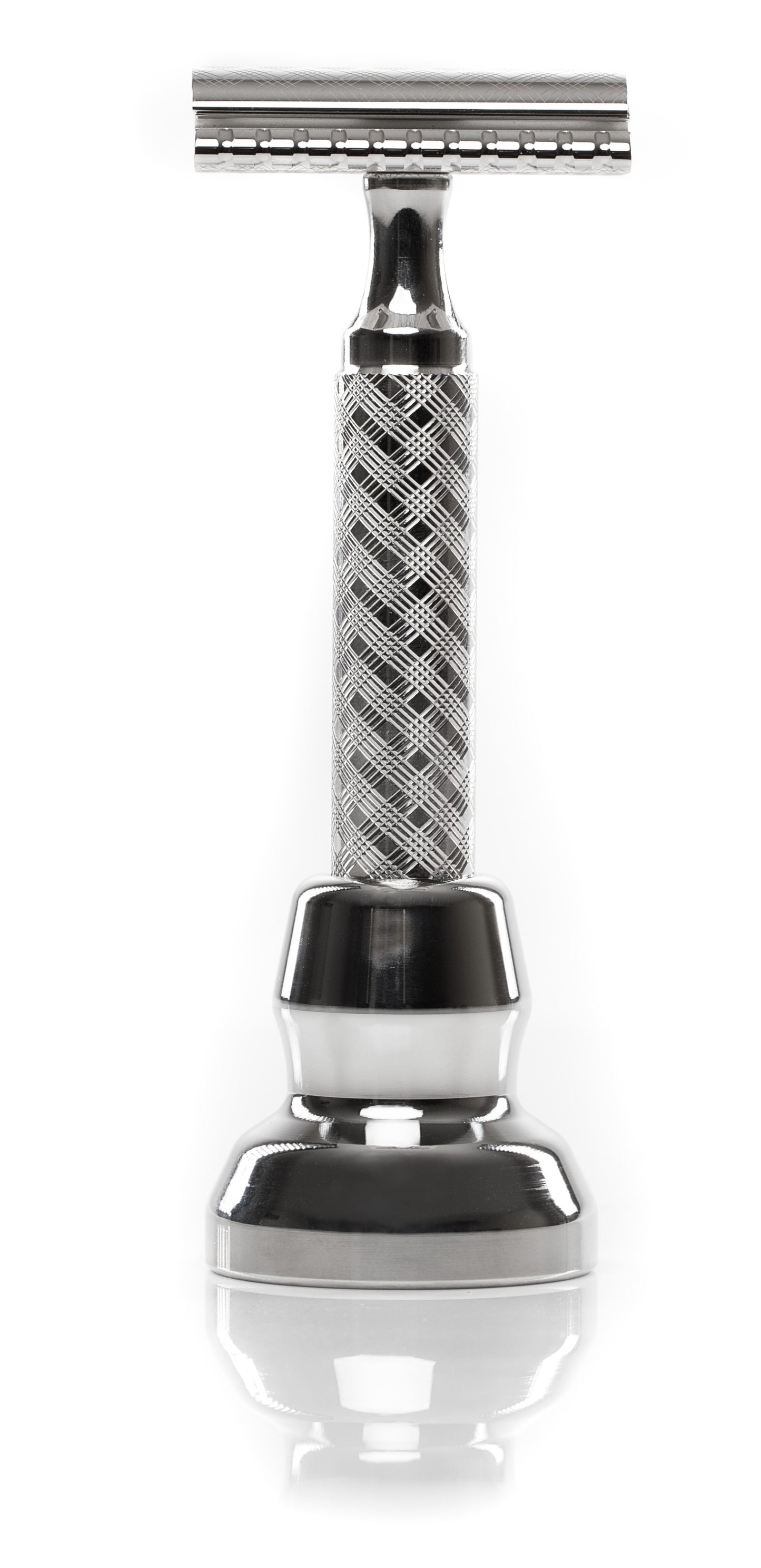 TRH3: Plaid Design 14mm x 100mm Handle, Stainless Steel