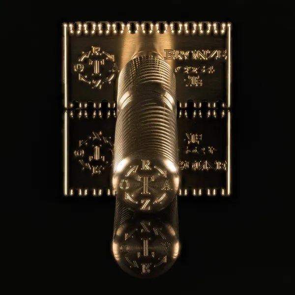 BROCBASE: Open Comb Base Plate, 0.78mm Blade Gap, Bronze