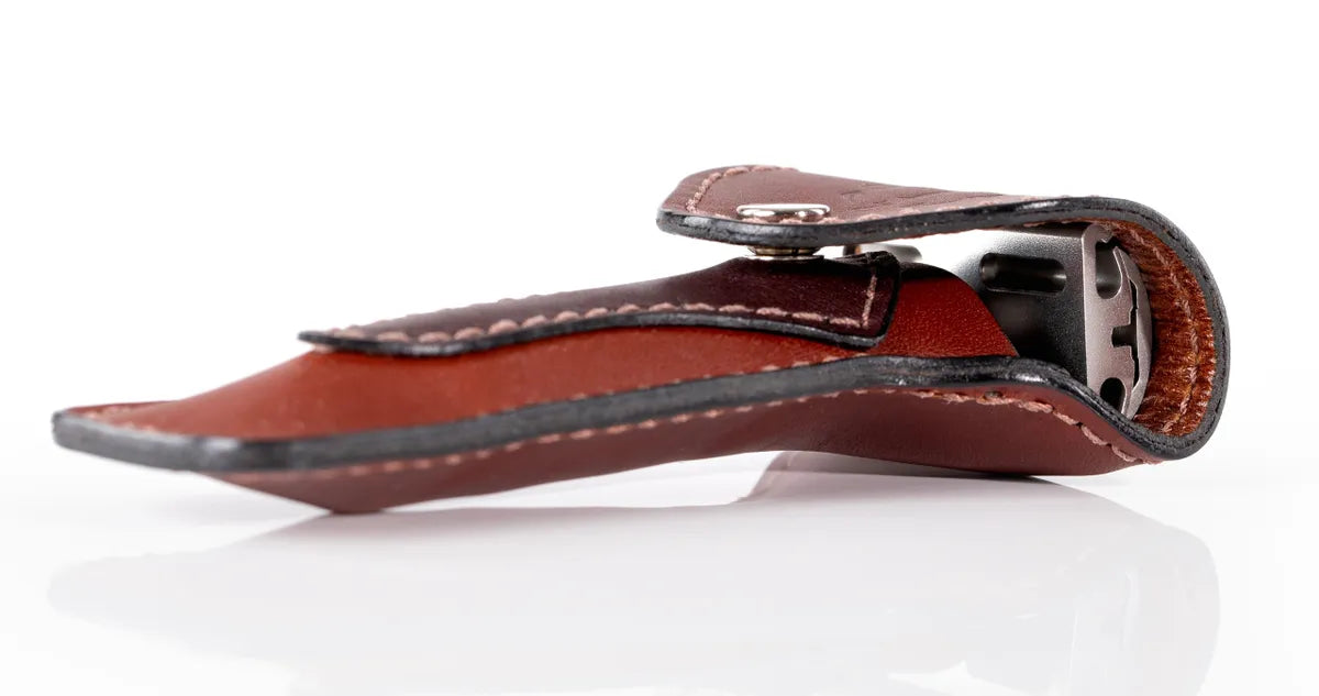 Pouch 1: Timeless Razor Leather Safety Razor Pouch