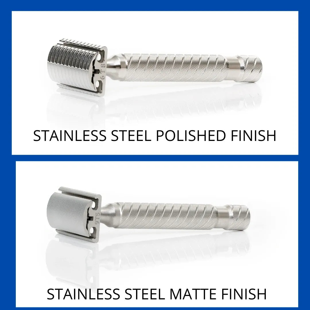 SSMK1: STAINLESS STEEL DOUBLE EDGE SAFETY RAZOR MASTER KIT