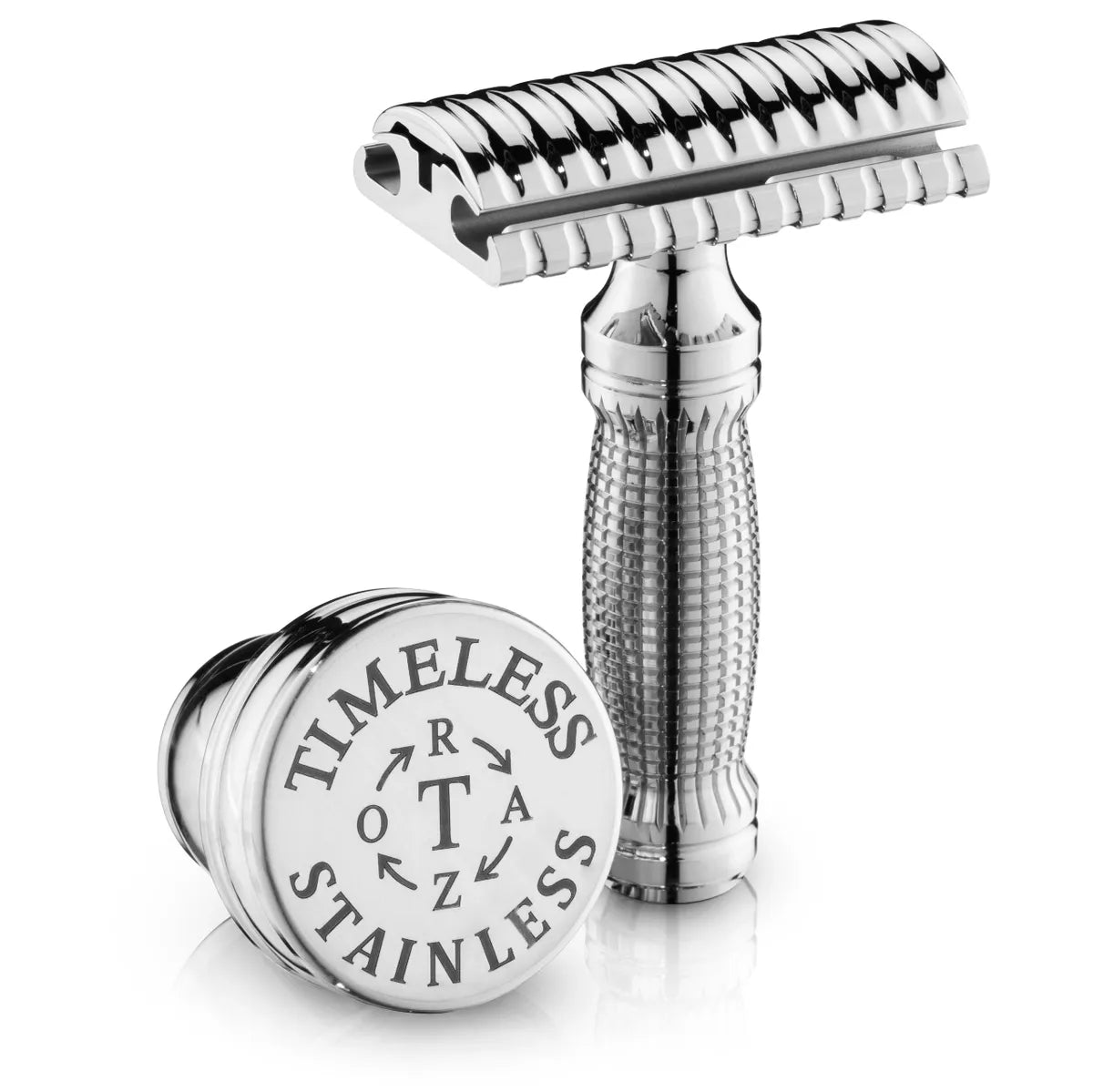 SSMK1: STAINLESS STEEL DOUBLE EDGE SAFETY RAZOR MASTER KIT