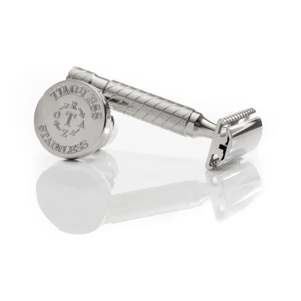 SSMK1: STAINLESS STEEL DOUBLE EDGE SAFETY RAZOR MASTER KIT