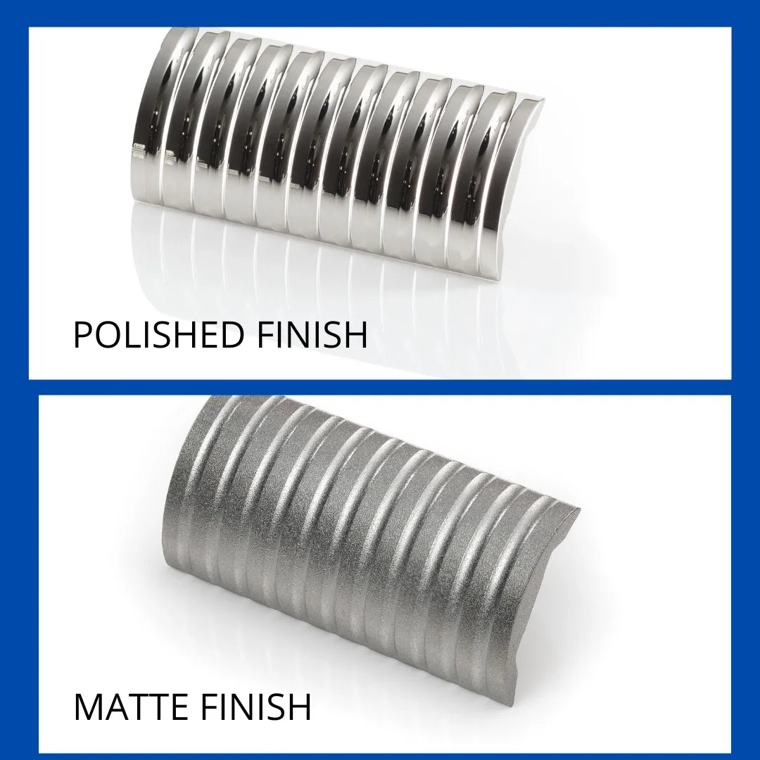 SSSCLCAP: Scalloped Cap, Stainless Steel