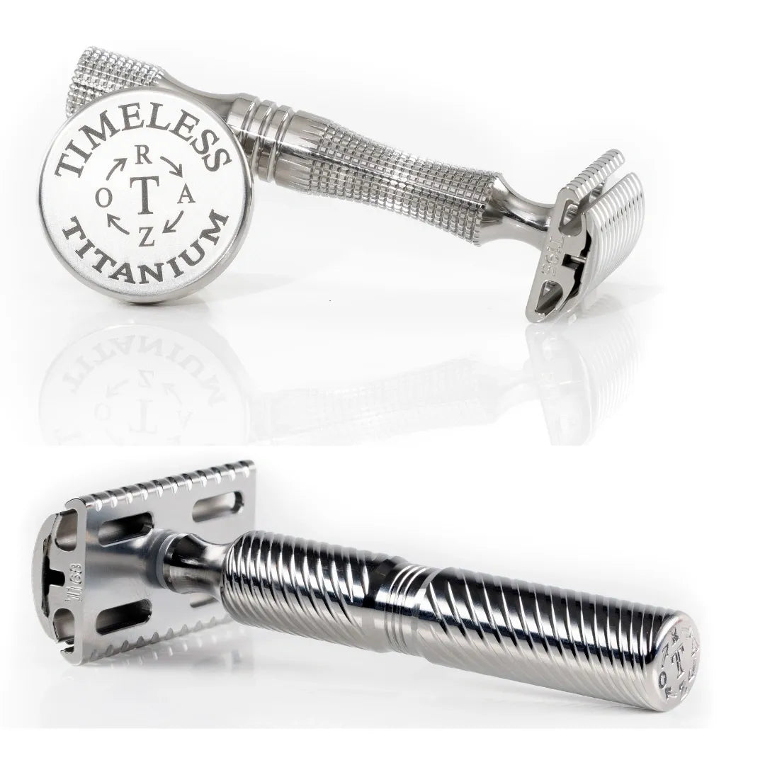 TIBYOR: Build Your Own TITANIUM Double Edge Safety Razor (Starting at $230)