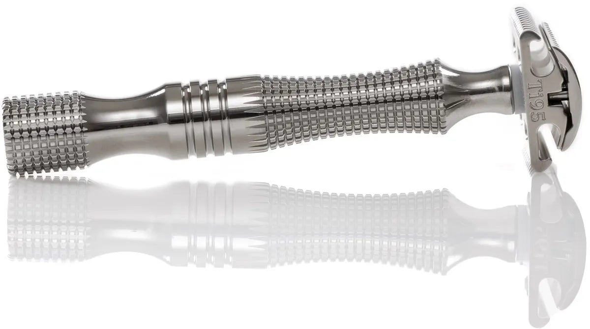 TIMKIT2: TITANIUM DOUBLE EDGE SAFETY RAZOR MASTER KIT