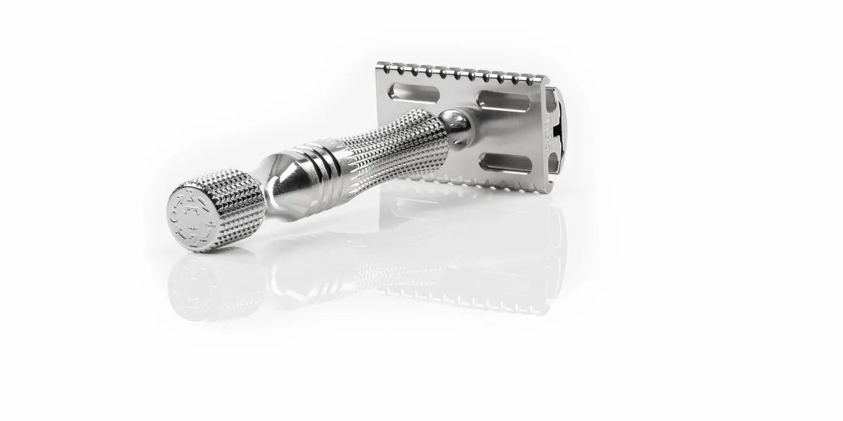 TIMKIT2: TITANIUM DOUBLE EDGE SAFETY RAZOR MASTER KIT
