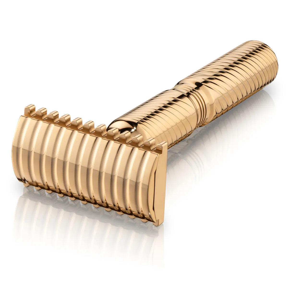 TRBR78: BRONZE OPEN COMB Double Edge Safety Razor: .78 mm blade gap