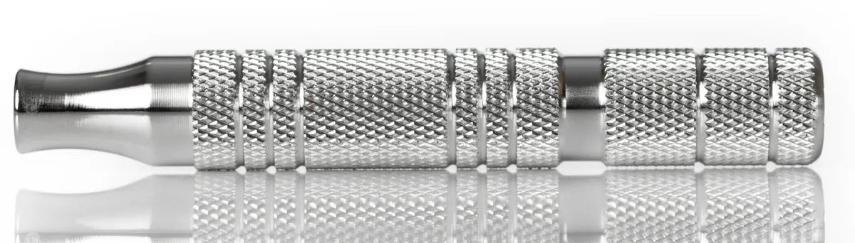 TRH1: Knurled Design 12mm x 85mm, Stainless Steel