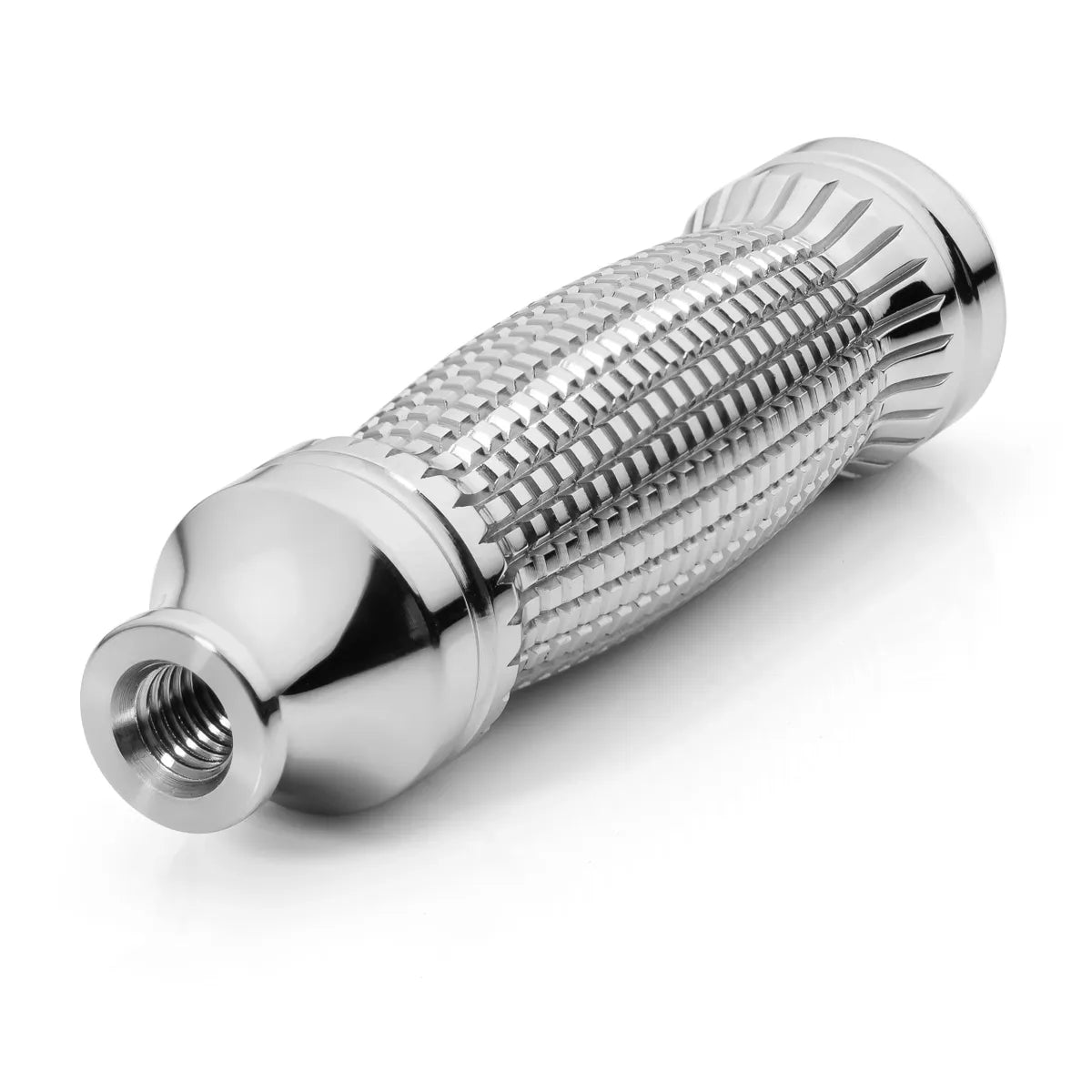 TRH9: STAINLESS STEEL KNUB: SHORT HANDLE 14 mm x 56 mm