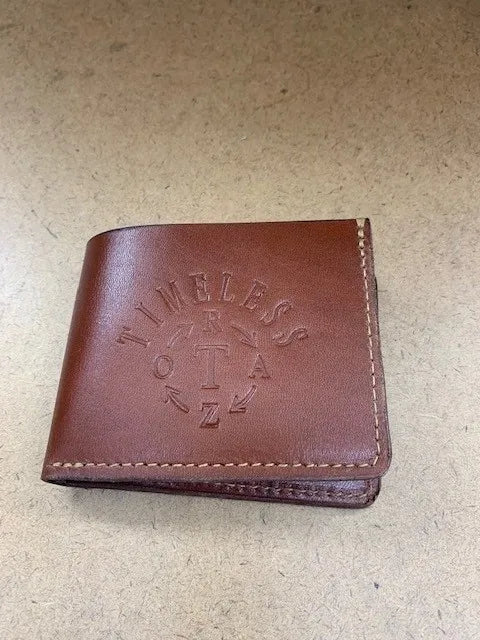 TRWALLET: Lifetime Leather's Slim Bi-Fold Leather Wallet