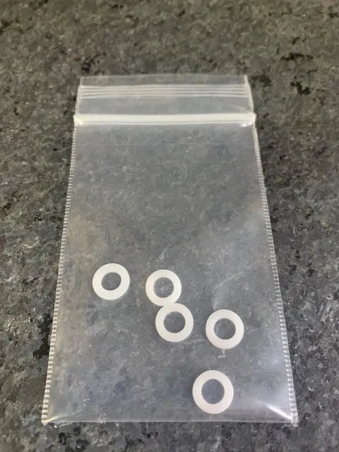 WASHERS: 5 PACK DELRIN Washers