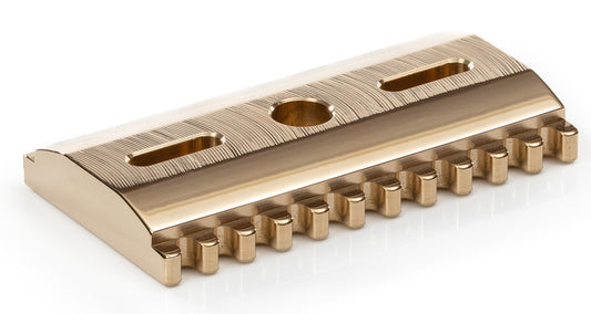 BROCBASE: Open Comb Base Plate, 0.78mm Blade Gap, Bronze