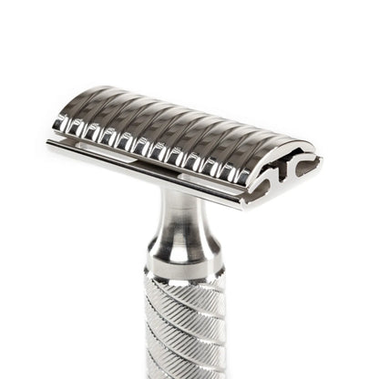 SSSLIM: Stainless Steel SLIM Double Edge Safety Razor: 0.5mm blade gap