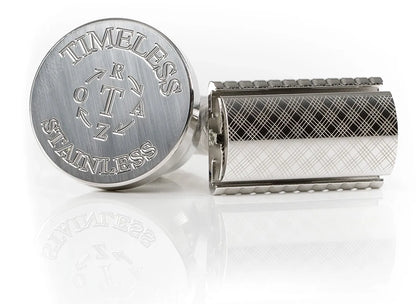 THE TUXEDO: Stainless Steel Double Edge Safety Razor