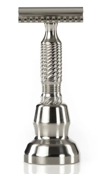 TRH6: TITANIUM: SPIRAL: 14mm x 85mm – Timeless Razor